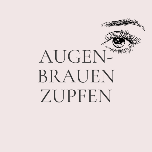 Augenbrauen zupfen